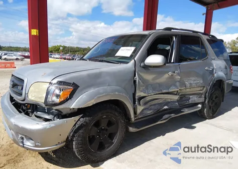 2001 Toyota Sequoia Sr5 V8 из США, поврежденный, VIN 5TDZT34A11S052304